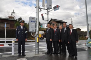 信号点灯式　27年12月11日